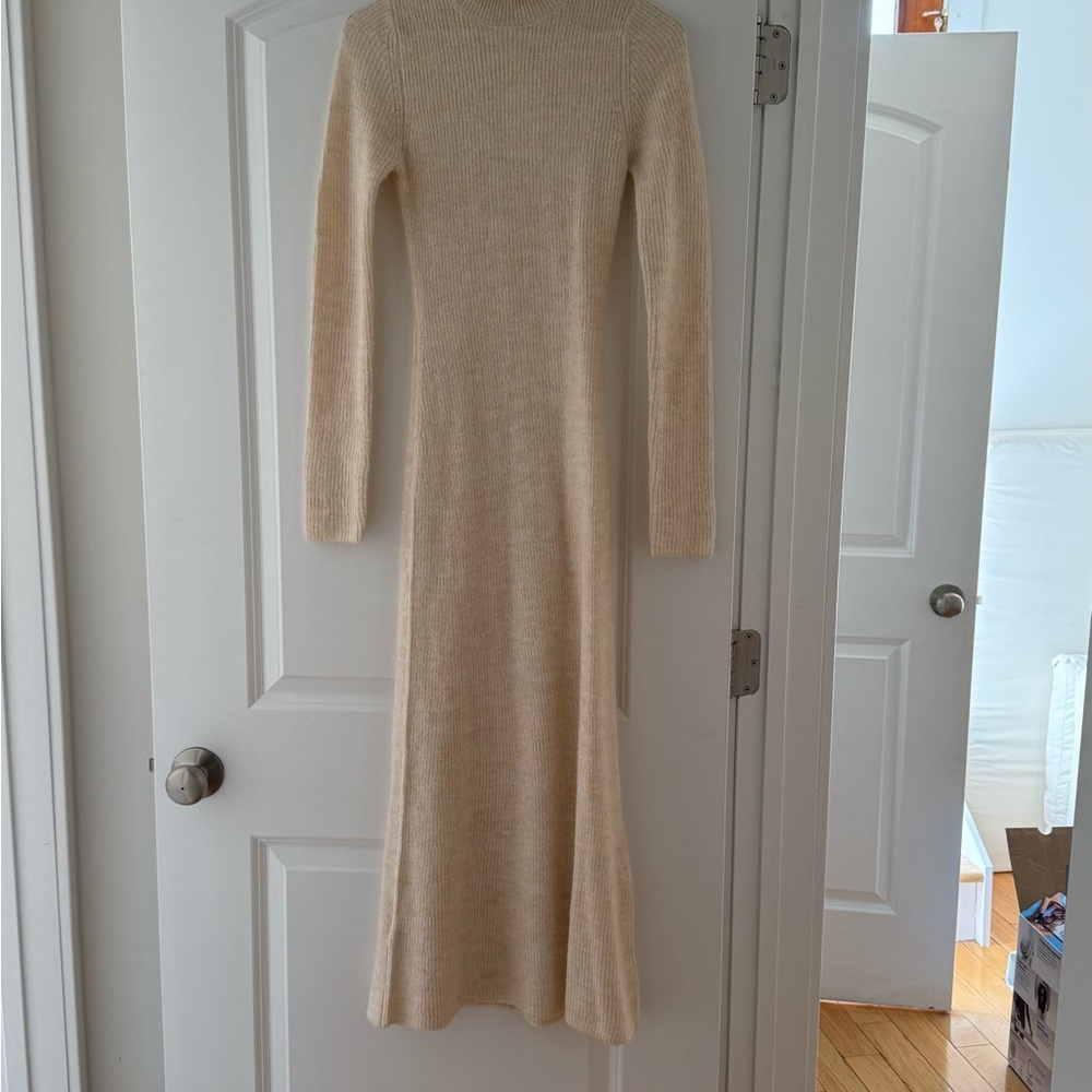 NWT Mango Long Sleeve Sweater Dress XS